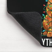 Vizsla Christmas I'm Fine Everything Is Fine Muismat (Hoek)