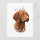 Vizsla Dad 2 Briefkaart (Voorkant)