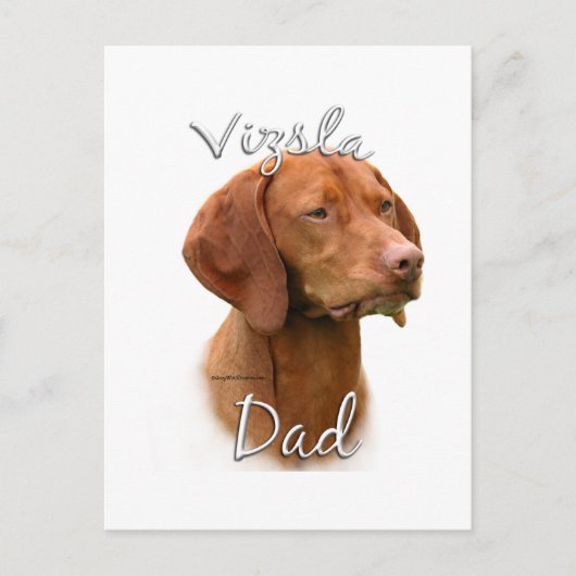 Vizsla Dad 2 Briefkaart (Voorkant)