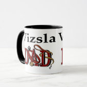 Vizsla Dad Gifts Mok (Voorkant links)