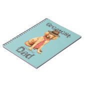 Vizsla Dad Notitieboek (Linkerzijde)