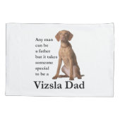 Vizsla Dad Pillowcase Kussensloop (Achterkant)