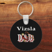 vizsla dad Sleutelhanger (Voorkant)