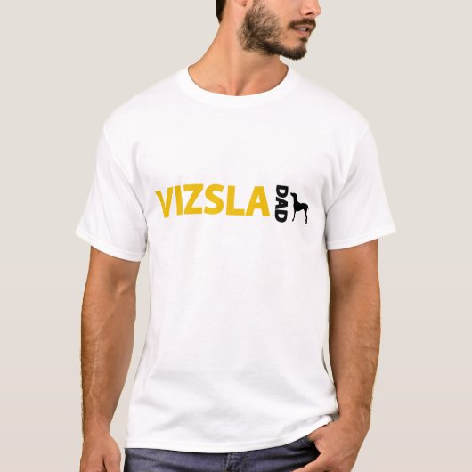 Vizsla Dad T-shirt (Voorkant)