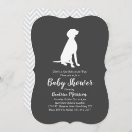 Vizsla Dog Baby shower Geslacht Neutraal Kaart