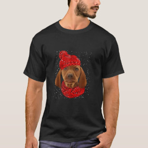 Vizsla Dog Christmas Pet Funny Dog Lover Tanktop