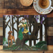Vizsla Dog Elf Forest Legpuzzel