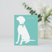 Vizsla Dog Puppy Bedankkaart (Staand voorkant)