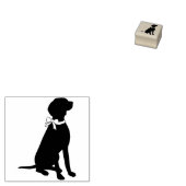 Vizsla Dog Puppy Rubberstempel (Gestempeld)