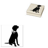 Vizsla Dog Puppy Rubberstempel (Gestempeld)