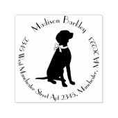 Vizsla Dog Puppy Zelfinktende Stempel (Design)