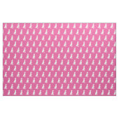 Vizsla Dog Silhouette Pet Pink Stof (Fat Quarter)