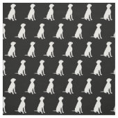 Vizsla Dog Silhouette Pet Stof (Swatch)