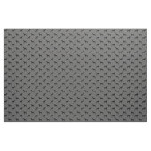 Vizsla Dog Silhouettes Pattern Grey and Black Stof (Yard (91,4 cm))