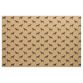 Vizsla Dog Silhouettes Pattern Stof (Fat Quarter)