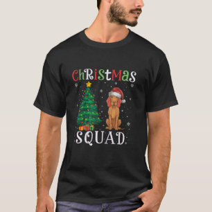 Vizsla Dog Squad Boys Meisjes Kinder Kerstboom Li T-shirt