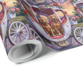 Vizsla Dog Valentine's Day Cadeaupapier (Rol Hoek)