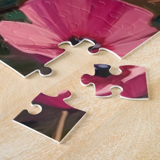 Vizsla Dog Valentine's Day Heart Lanterns Legpuzzel (Zijkant)