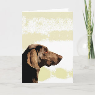 Vizsla Feestdagen Kaart