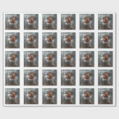 Vizsla_fetch in water.png cadeaupapier (Vlak)