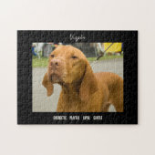 Vizsla Foto Hondenras Jigzaag Puzzle Legpuzzel (Horizontaal)