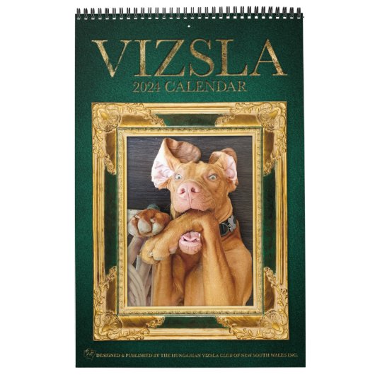 Vizsla fotoalbum kalender (Hoes)