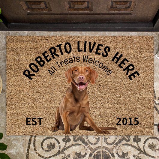 Vizsla Gepersonaliseerde Hondenliefhebbers Deurmat