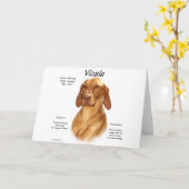 Vizsla Geschiedenis Kaart (Gele Bloem)
