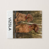 Vizsla groep legpuzzel (Horizontaal)