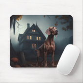 Vizsla Halloween eng Muismat (Met muis)