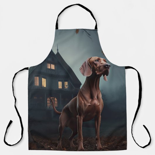 Vizsla Halloween eng Schort (Voorkant)