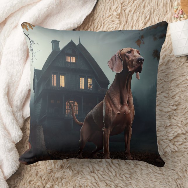 Vizsla Halloween Griezelen Kussen (Deken)