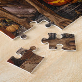 Vizsla Halloween Griezelig Legpuzzel (Zijkant)