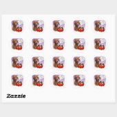 Vizsla Halloween Snoep Ronde Sticker (Vel)