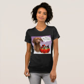 Vizsla Halloween Snoep T-shirt (Voorkant volledig)