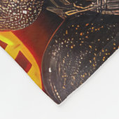 Vizsla Halloween Spooky Fleece Deken (Hoek)