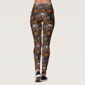 Vizsla Halloween Spooky Leggings (Achterkant)