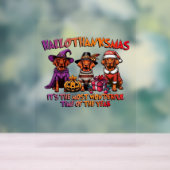 Vizsla Halloween Thanksgiving Christmas Classic T- Acryl Bord (Neutraal)