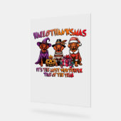 Vizsla Halloween Thanksgiving Christmas Classic T- Acryl Bord (Hoek)