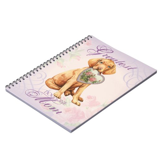 Vizsla Heart Ma Notitieboek (Linkerzijde)