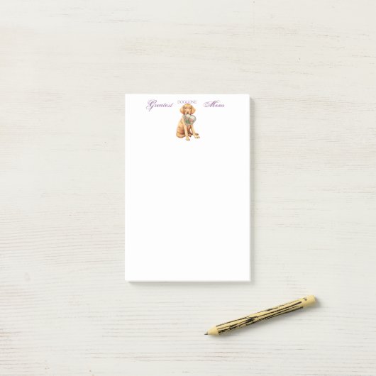 Vizsla Heart Ma Post-it® Notes (Op bureau)