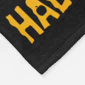 Vizsla Hond Halloween Kerstfeest Happy Hallothanks Fleece Deken (Hoek)