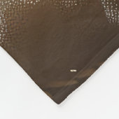 Vizsla Hond Kerstfeest Fleece Deken (Hoek)