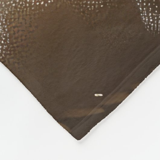 Vizsla Hond Kerstfeest Fleece Deken (Hoek)