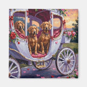Vizsla Hond Valentijnsdag Magneet (Voorkant)