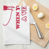 Vizsla hondenras design theedoek (Quarter Fold)