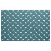 Vizsla Hondenras Silhouettes Pattern Stof (Fat Quarter)