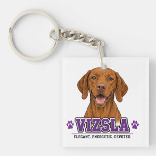 🐾 Vizsla-hondliefhebber-cadeau 🐾 Sleutelhanger