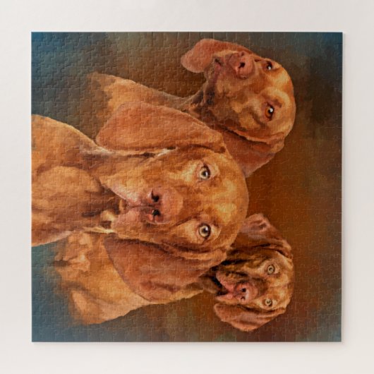 Vizsla - Hongaarse aanwijzer Collage Legpuzzel (Horizontaal)