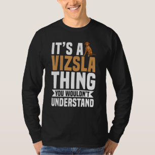 Vizsla Hongaarse jachthonden fokkers veterinair T-shirt